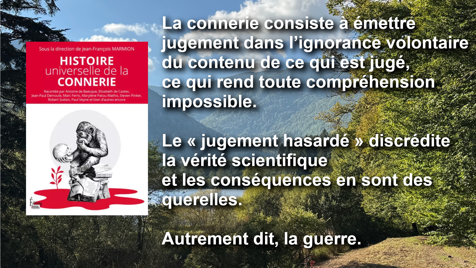 Histoire universelle de la connerie