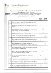 Auto-diagnostic 1 - a